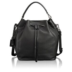 Tumi Women’s leather bucketbag NOHO GEORGIE in black
